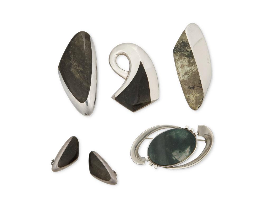 A GROUP OF ENRIQUE LEDESMA SILVER