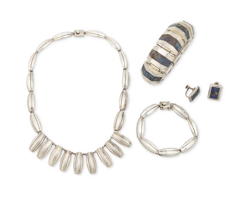 A GROUP OF ENRIQUE LEDESMA SILVER