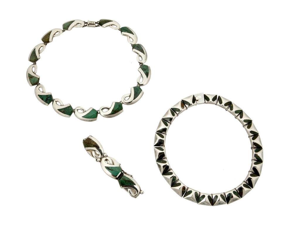 A GROUP OF ENRIQUE LEDESMA SILVER