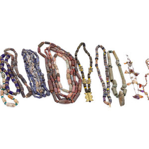 A Group of Ethnographic Necklaces
