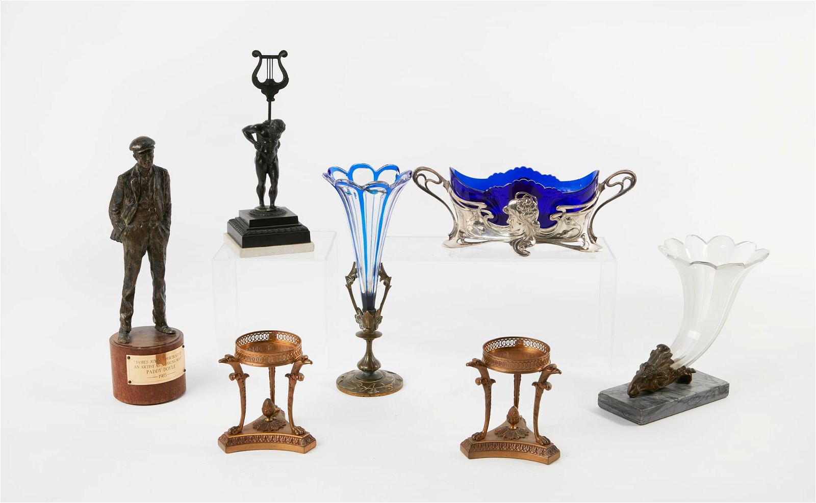 A GROUP OF EUROPEAN MIXED METAL