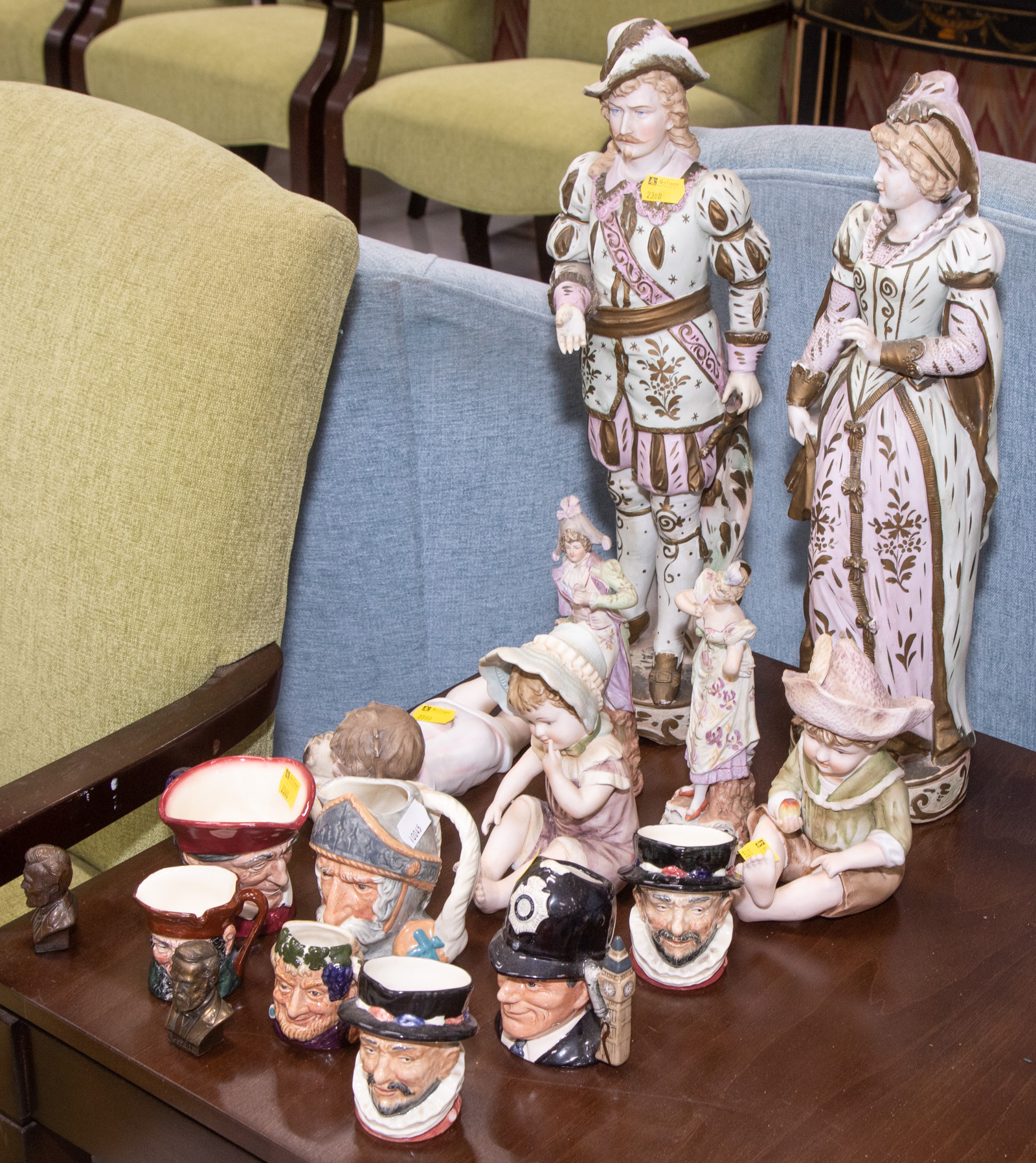 A GROUP OF FIGURES; ROYAL