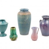 A Group of Five American Potte