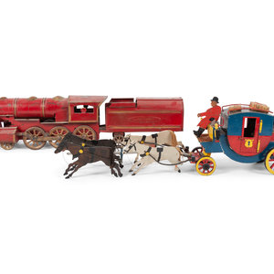 A Group of Five Childs Toys