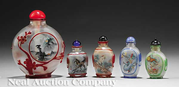 A Group of Five Chinese Inside