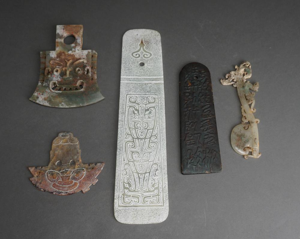A GROUP OF FIVE CHINESE STYLE