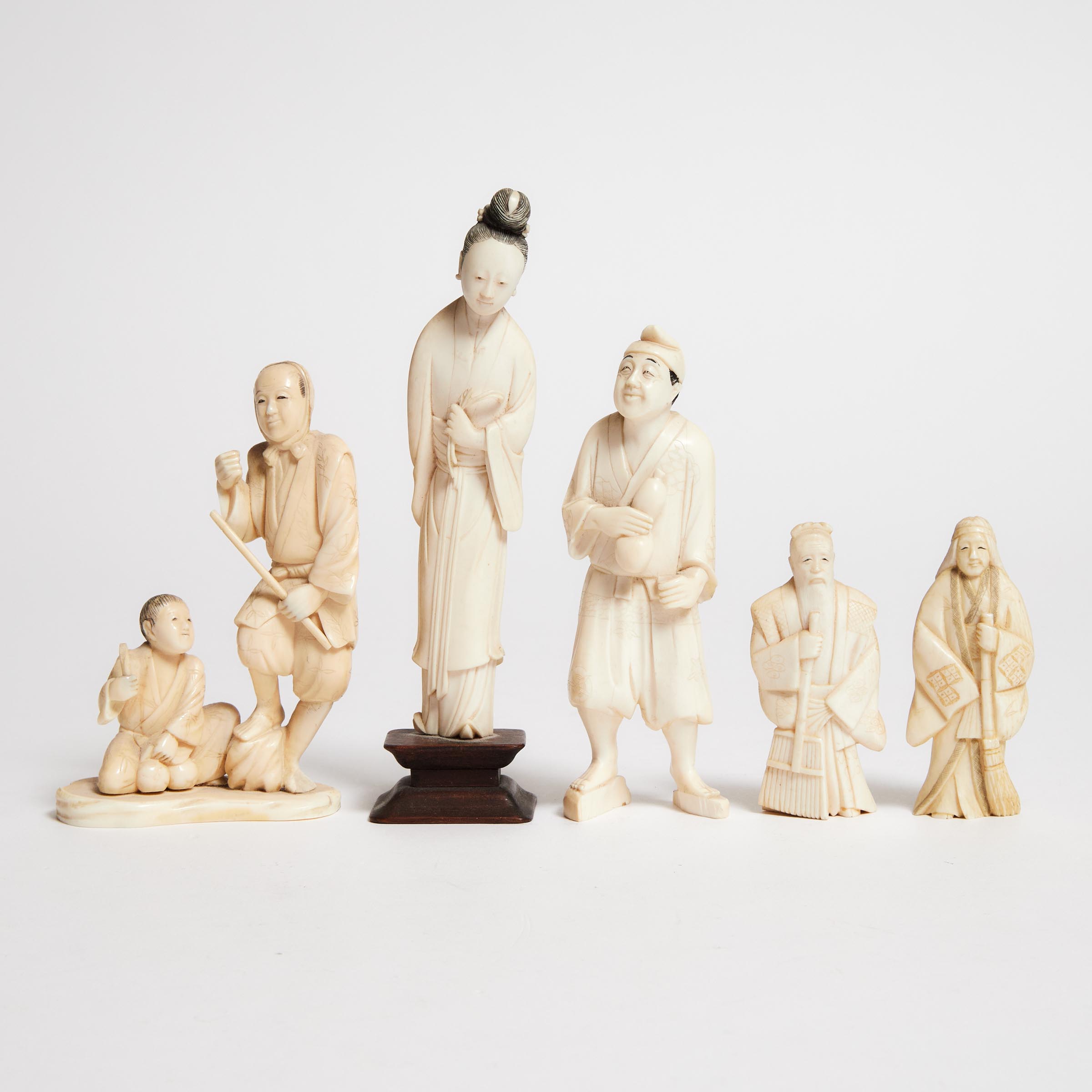 A Group of Five Chinese and