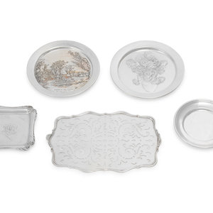 A Group of Five Silver and
