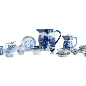 A Group of Flow Blue and