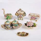 A group of flower encrusted En