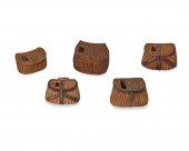 A GROUP OF FLY FISHING WICKER