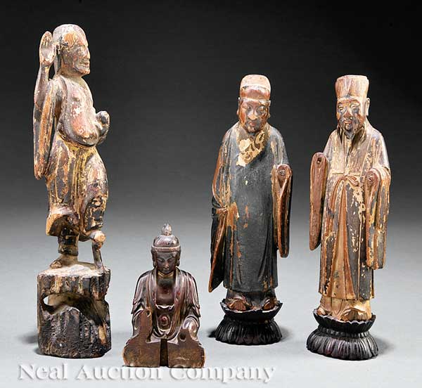 A Group of Four Antique Chinese