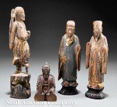 A Group of Four Antique Chines
