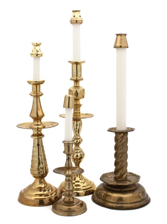 A Group of Four Brass