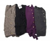 A Group of Four Chanel Sweater