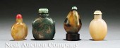 A Group of Four Chinese Agate