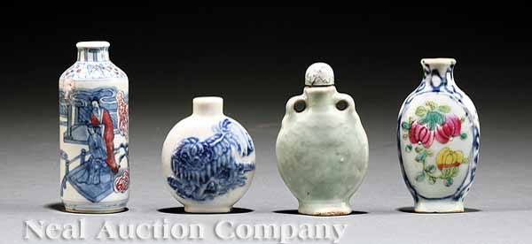 A Group of Four Chinese Porcelain