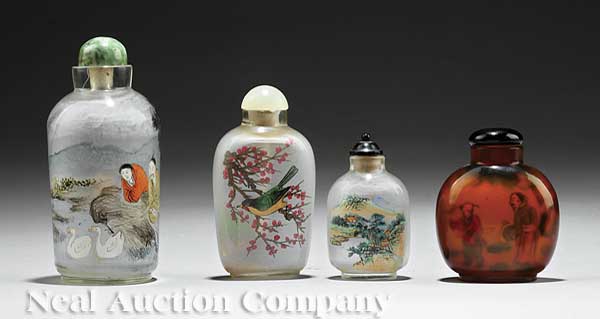 A Group of Four Chinese Inside