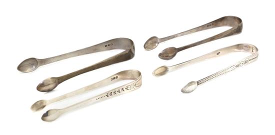 A Group of Four English Silver