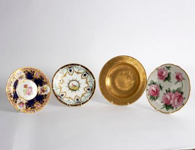 A group of four English porcelain