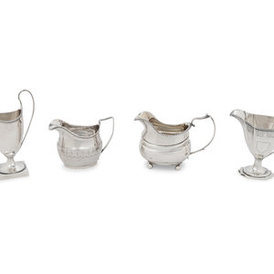 A Group of Four English Silver