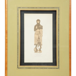 A Group of Four Framed Color Prints