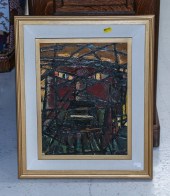 A GROUP OF FOUR FRAMED ARTWORK