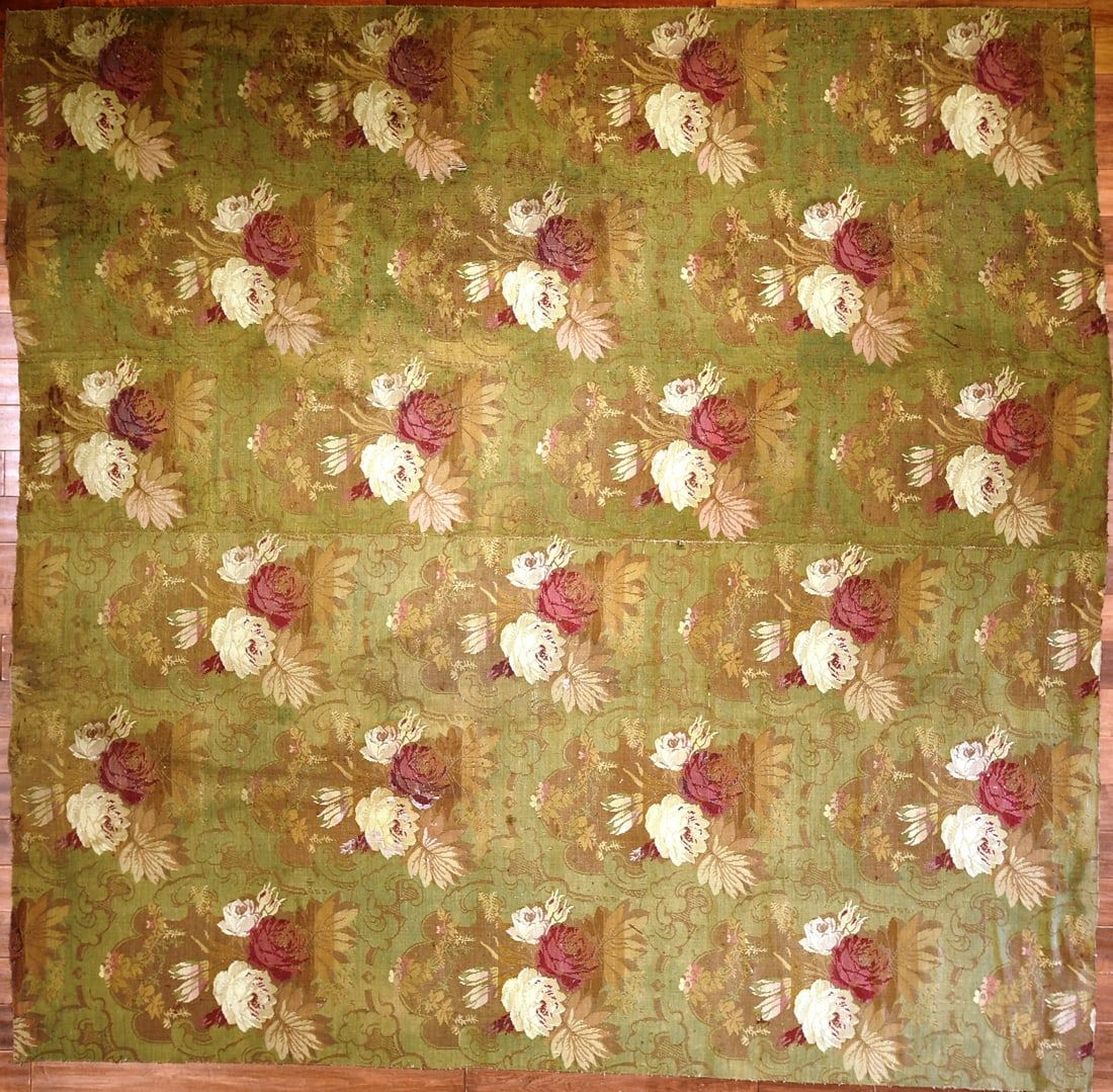 A GROUP OF FOUR FRENCH JAQUARD LOOM