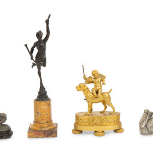 A Group of Four French Diminutive
