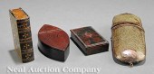 A Group of Four Georgian Boxes