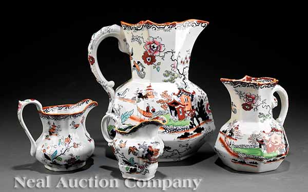 A Group of Four Mason's Ironstone