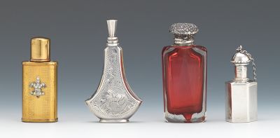 A Group of Four Miniature Perfume