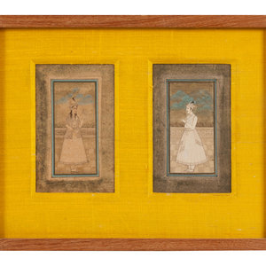 A Group of Four Mughal Miniatures