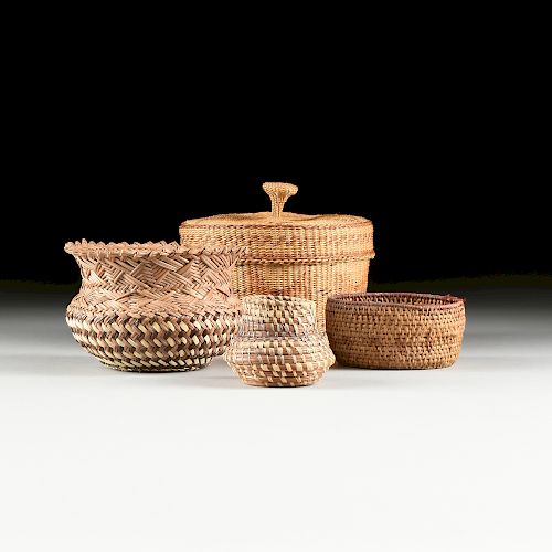 A GROUP OF FOUR NATIVE AMERICAN