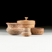 A GROUP OF FOUR NATIVE AMERICA