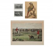 A GROUP OF FOUR PRINTSA group