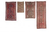 A GROUP OF FOUR RUGSA group of
