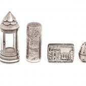 A Group of Four Silver Scent A