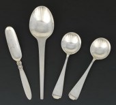 A Group of Four Sterling Silve