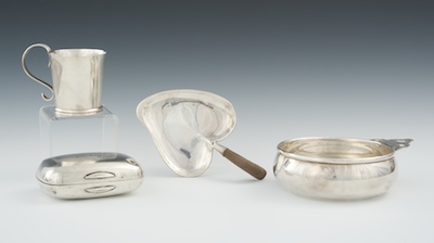 A Group of Four Sterling Silver