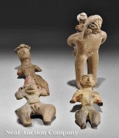A Group of Four Tlatilco Potte