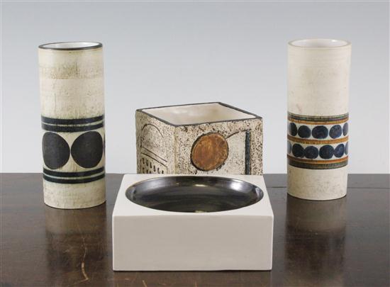 A group of four Troika pottery