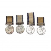 A GROUP OF FOUR VICTORIAN NAVA