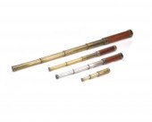 A GROUP OF FOUR VINTAGE TELESC