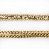 A GROUP OF FOURTEEN KARAT GOLD