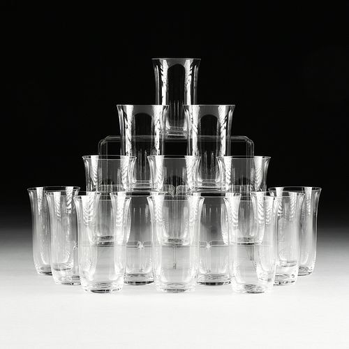 A GROUP OF FOURTEEN LOBMEYR