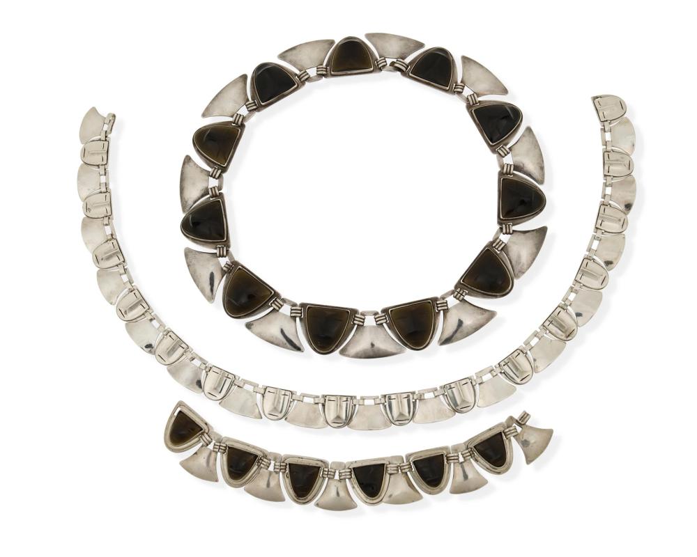 A GROUP OF FRED DAVIS SILVER,