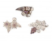 A GROUP OF FRED DAVIS SILVER A