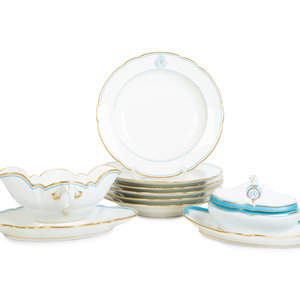 A Group of French Boyer Porcelain