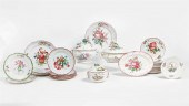 A GROUP OF FRENCH FAIENCE TABL